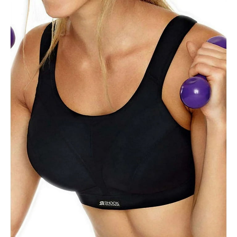 Shock Absorber BLACK Active D Max Support Sports Bra US 36I UK 36G Walmart