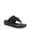 Black Stretch Linen Fabric, variant on BZees For Lifestride Womens Bloom Flip-Flop - Medium & Wide Width
