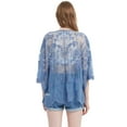 thumbnail image 4 of Kimono Cardigan Ample en Dentelle Florale pour Femmes, 4 of 5