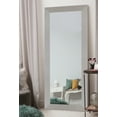 thumbnail image 2 of Hitchcock Butterfield Brushed Nickel Silver Urban Metro II Wall Mirror, 2 of 8