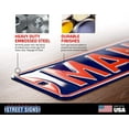 thumbnail image 4 of Blue Buffalo Bills 6" x 36" Man Cave Steel Street Sign, 4 of 6