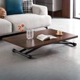 Extendable Dining Tables Metal Lift Top Table Foldable Desk Modern