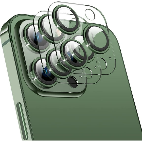 iPhone 13 Pro Max/iPhone 13 Pro Camera Lens Protector, Full Protective Tempered Glass Keep Original Camera Cover Accessories for 13 Pro 6.1\