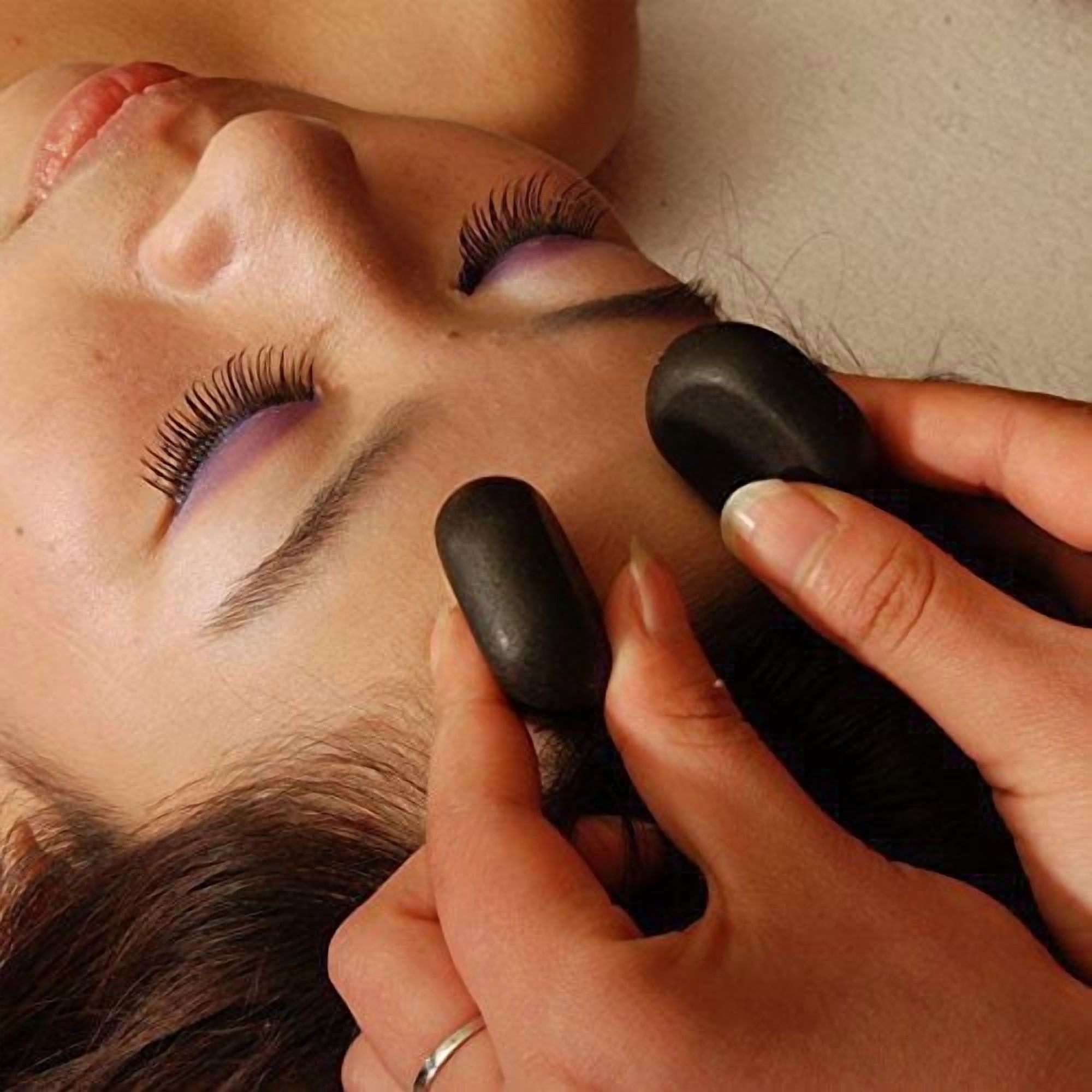 Master Massage 28 Piece Standard Basic Hot Stone Set Black Lava vocano Basalt Rock