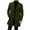 Green, variant on Fgnfyis Trench Coat Men Slim Fit Short Anorak Coat Blend Peacoat Jacket for Autumn Winter Windproof Outdoor Casual Wear Mens Jacket Winter GY1 L