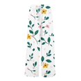 thumbnail image 6 of WTOBBY Women's Flowy Floral Wide Leg Pants with Adjustable High Waist Drawstring, Functional Pockets and Relaxed Casual Fit for Farmers Markets and Summer Festivities,Dark Green L, 6 of 6