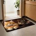 thumbnail image 6 of Cute Cat Floor Mat Non-Slip Absorbent Waterproof Indoor Outdoor Rug for Bedroom Porch Hallway Dorm Home Decoration Pet Lovers Housewarming Gift, 6 of 6