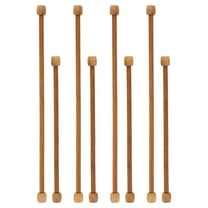 HEMOTON Wooden Tapestry Hanging Rods for DIY Use Light Brown Natural Material Versatile 8pcs