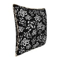 thumbnail image 2 of Susaid Snake Print Velvet Throw Pillow Covers Home Art Deco Pillowcase Square Pillow Case Cushion Cover for Bed Sofa Living Room Car Indoor and Outdoor-16"x16", 2 of 8