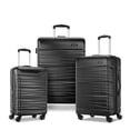 thumbnail image 1 of Luggage Samsonite Evolve SE Hardside, expandible, juego de 3 piezas, negro, 1 of 8