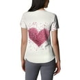 thumbnail image 3 of Printed Scrub Top Womens,Plus Size Women's V-Neck Valentine's Day Print Short Sleeve Side-Slit Scrub Tops with Pockets - Pink - S, 3 of 5