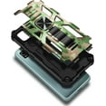 thumbnail image 3 of Nagebee Phone Case Compatible for TCL ION Z with Tempered Glass Screen Protector (Full Coverage), Full-Body Protective Shockproof [Military-Grade] Built in Kickstand Heavy-Duty Case (Camo), 3 of 5