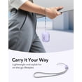 thumbnail image 6 of ESR Protective Case with Lanyard Compatible with AirPods Pro 3 (2025, USB-C), Magnetic Lid Lock & Drop Protection, Purple, 6 of 9