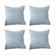 thumbnail image 1 of Set of 4 Velvet Pillow Case, Pillow Insert Not Included(45 X 45 cm) C, 1 of 5