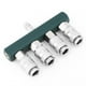 thumbnail image 3 of Uadme Conector TKSE - Conector rápido de 4 vías Rosca NPT de 1/4 pulg. Acoplador de Manguera de Aire Accesorios neumáticos, 3 of 8