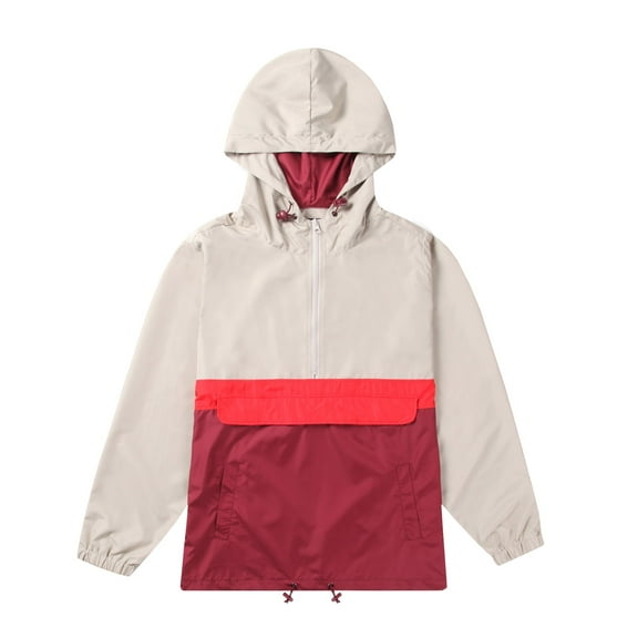 Beautiful Giant Lightweight Hooded Windbreaker Water Resistant Polyester Outdoor Jacket for Men