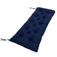 thumbnail image 4 of Thicken Seat Cushions for Garden Porch Sofa Settee Couch Patio Furniture Bench Pads with Ties,40"*20", 4 of 9