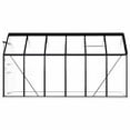 thumbnail image 3 of vidaXL Greenhouse with Base Frame Anthracite Aluminium 7.03 m², 3 of 5