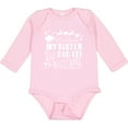 thumbnail image 3 of Inktastic Dear Santa, My Sister Did It Funny Christmas Boys or Girls Long Sleeve Baby Bodysuit, 3 of 5