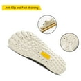 thumbnail image 4 of Nortiv 8 Men Water Shoes Comfort Barefoot Quick Dry Beach Shoes Swim Diving Surf Aqua Water Sports Shoes Trekman-2 Beige/Light/Grey Size 9, 4 of 4