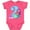 Retro Heather Pink, variant on Inktastic Second Birthday Mermaid Girls Baby Bodysuit