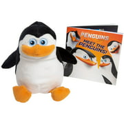 Dreamworks Penguins of Madagascar Book & Huggable Plush Toy Set