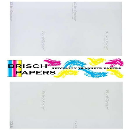 INKJET TRANSFER PAPER DARK FABRIC: NEENAH "3G JET OPAQUE" #9838 (8.5"X11") 100CT