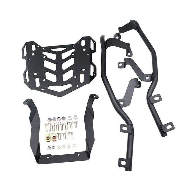 Portaequipajes trasero para motocicleta, portaequipajes trasero de fácil instalación, piezas de repuesto duraderas para MT25 R3 Sharpla Portaequipajes para motocicletas
