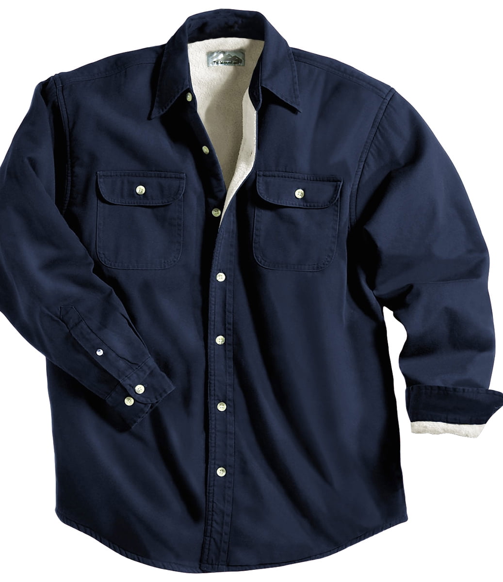 big and tall shirt jacket