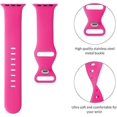 thumbnail image 4 of Correas compatibles con Apple Watch de 38 mm, 40 mm, 41 mm, 42 mm, 44 mm, 45 mm y 49 mm, correa de repuesto de silicona suave para accesorios deportivos para iWatch Series Ultra/Ultra 2, 4 of 5