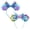 C, variant on 2PCS Monsters Ear Mouse Bow Headbands, Mike and Sully Headband for Kids Women