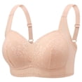 thumbnail image 4 of ALLLIST Embroidery Women's Bras Yellow Wireless Bralette Breathable T Shirt Ladie Bras Size 36-44, 4 of 4