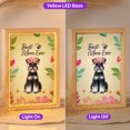 thumbnail image 2 of Best Schnauzer Mom Ever Happy Mother's Day Acrylic Plaque with Wood Photo Frame Box Miniature Schnauzer Dog Lover Light Box - 02002, 2 of 5