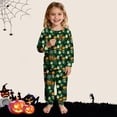 thumbnail image 2 of Miaoju Cotton Halloween Pajamas Pants for Pjs Ghost Print Top and Pant Set with Pockets Casual Teens' Sleepwear 2 Piece Pjs for Gifts, 2 of 5