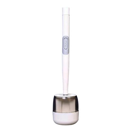 Toilet Brush and Hanging Flexible Durable Quick dryinginginginging Silic Brush white