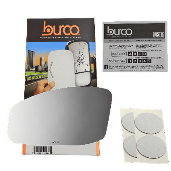 Fits 03-09 NIS 350Z Left Driver Mirror Glass Lens w/Adhesive USA