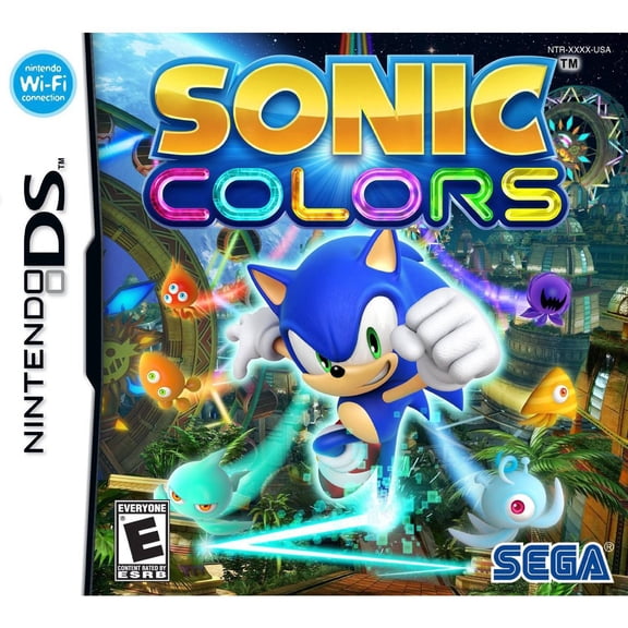 Sonic Colors by SEGA Nintendo DS Platformer Game, Parental Controls