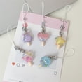 thumbnail image 2 of Shimmering Resin Ice Cream Keychain, Phone Charm with Jellyfish Design for Women Teens Birthday Party, 2 of 8