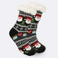 thumbnail image 2 of OJJCXA Womens Socks Breathable Casual Thick Fleece Warm Novelty High Ankle Christmas Winter Socks, 2 of 3