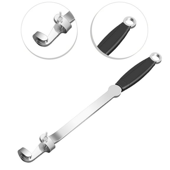 Heavy-Duty Wrench Extension Bar Torque Adaptor 16in for Mechanics, Auto Repair, Garage Tools, Power Tools, A, Essential Extension Bar for Wrenches and Mechanic Projects