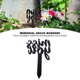 thumbnail image 4 of Estaca Para Jardín De Cementerio, Estaca Para Tumba Conmemorativa Portátil Durbale, Resistente A La Intemperie, Metal Compacto A Prueba De óxido Para Funeral, 4 of 7