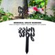 thumbnail image 4 of Estaca Conmemorativa Para Tumba, Estaca Compacta Para Jardín Y Cementerio, Metal Elegante Para Patio, 4 of 7