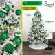 thumbnail image 5 of Esferas para árbol de navidad Artego extra grandes de 15 cm de diámetro paq 6 esferas  Verde Navidad * Línea Caramel 3 texturas y acabados diferentes para colgar Christmas ornaments, 5 of 7