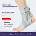 thumbnail image 5 of Pebbuoy Ankle Support Brace with Fastener Tape Breathable Pain Relief Open Heel Design Secure Fit Ankle Sleeve Strap Sports Accessory, 5 of 6