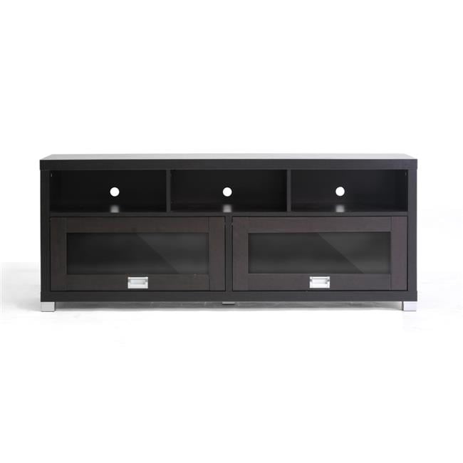 FTV885 Swindon Modern TV Stand with Glass Doors