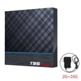 thumbnail image 1 of Caja de televisión inteligente Wi-Fi de doble banda USB 3.0 Caja superior de TV por Internet con control remoto, 2G + 16G, enchufe de EE. UU. yuarrent EL3400-01B, 1 of 2
