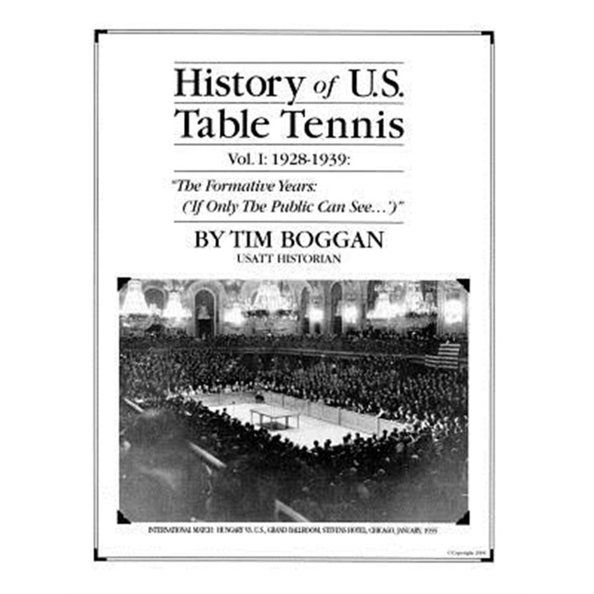 History of U.S. Table Tennis