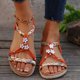 thumbnail image 1 of WILLBEST Sandalias Para Dama Sandalias De Playa De Moda Con Tejido Bohemio Para Mujer, 1 of 6