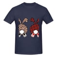 thumbnail image 4 of Bingfone Cute Bunny Men'S Loose Fit Short-Sleeve Pocket T-Shirt, 4 of 7