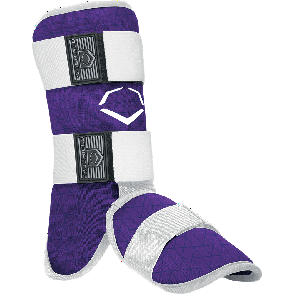 EvoShield Adult EvoCharge Batter's Leg Guard Purple